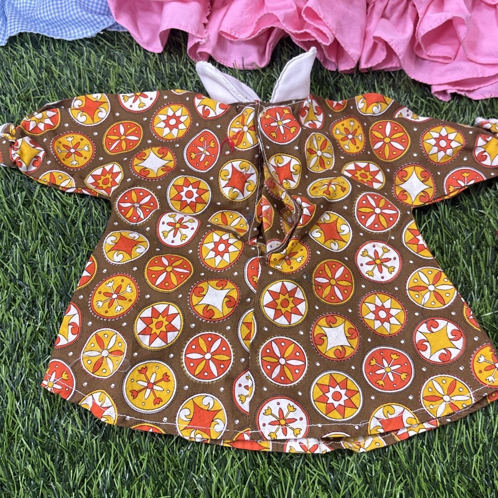 Vintage Doll Clothes Lot 20+ Pieces 1960s 70s Mod Retro Dresses Outfits As Is